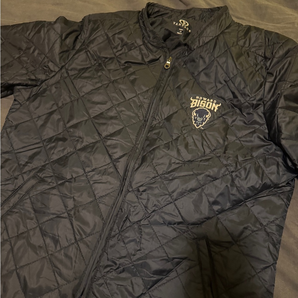 Howard Bison Black Quilted Puffer Jacket